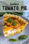 Southern Tomato Pie Recipe