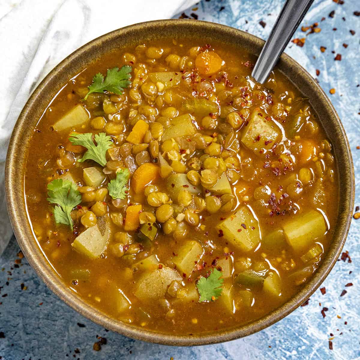 Lentejas Recipe (Mexican Lentil Soup)-image