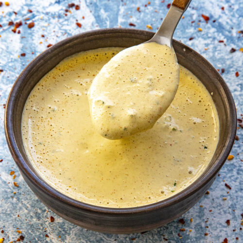 A bowl of Remoulade Sauce, ready to serve