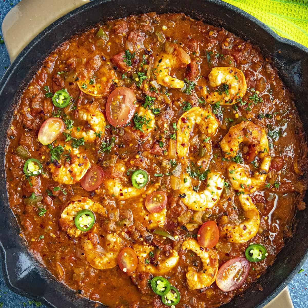 Southern Spicy Shrimp & Rice Recipe - Chili Pepper Madness