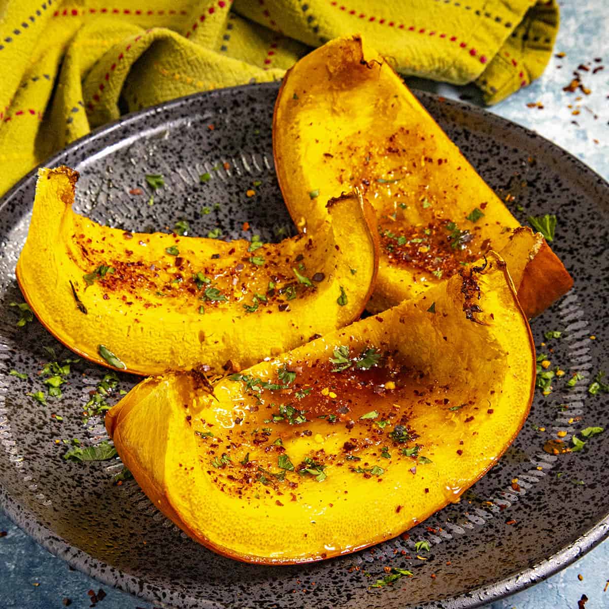 Hot Honey Roasted Pumpkin Recipe - Chili Pepper Madness