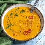 Roasted Red Pepper Soup Recipe