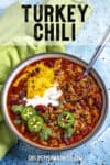 Turkey Chili Recipe