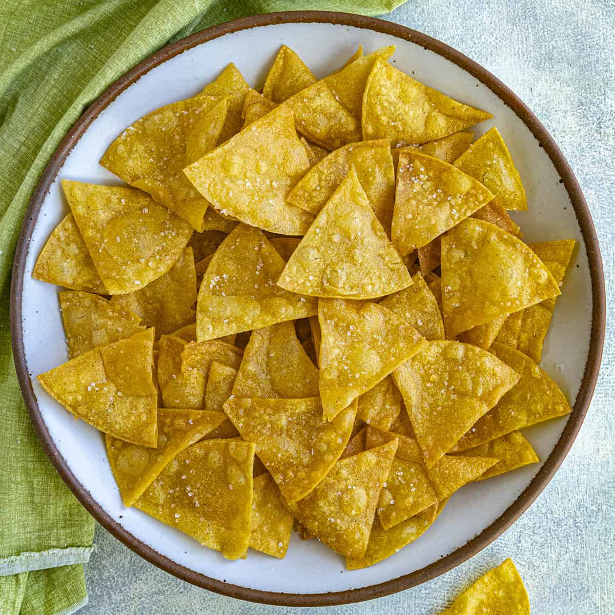 Homemade Tortilla Chips Recipe