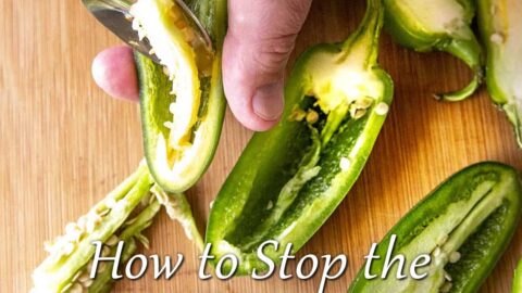 How to Stop the Chili Pepper Burn