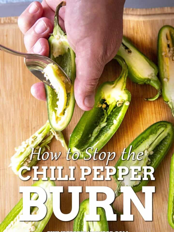 How to Stop the Chili Pepper Burn