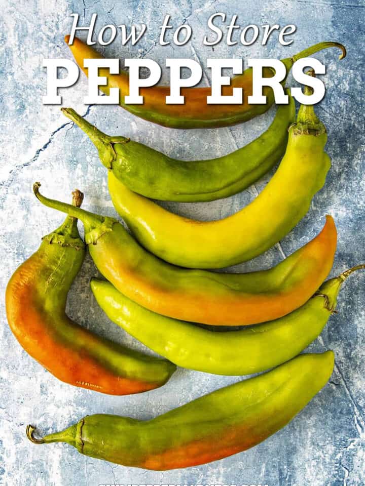 How to Store Peppers