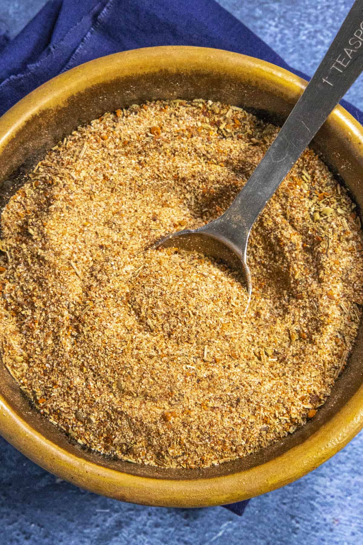 Beef Stew Seasoning in a bowl with a measuring spoon