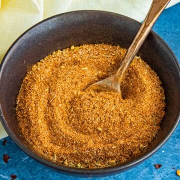 Spicy Peri Peri Seasoning in a bowl