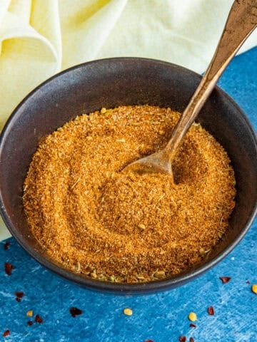 Spicy Peri Peri Seasoning in a bowl