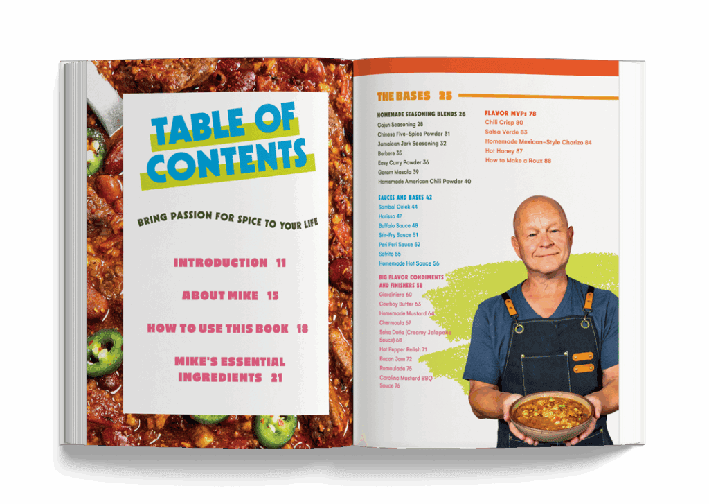 Flavor Madness Cookbook Spread 1