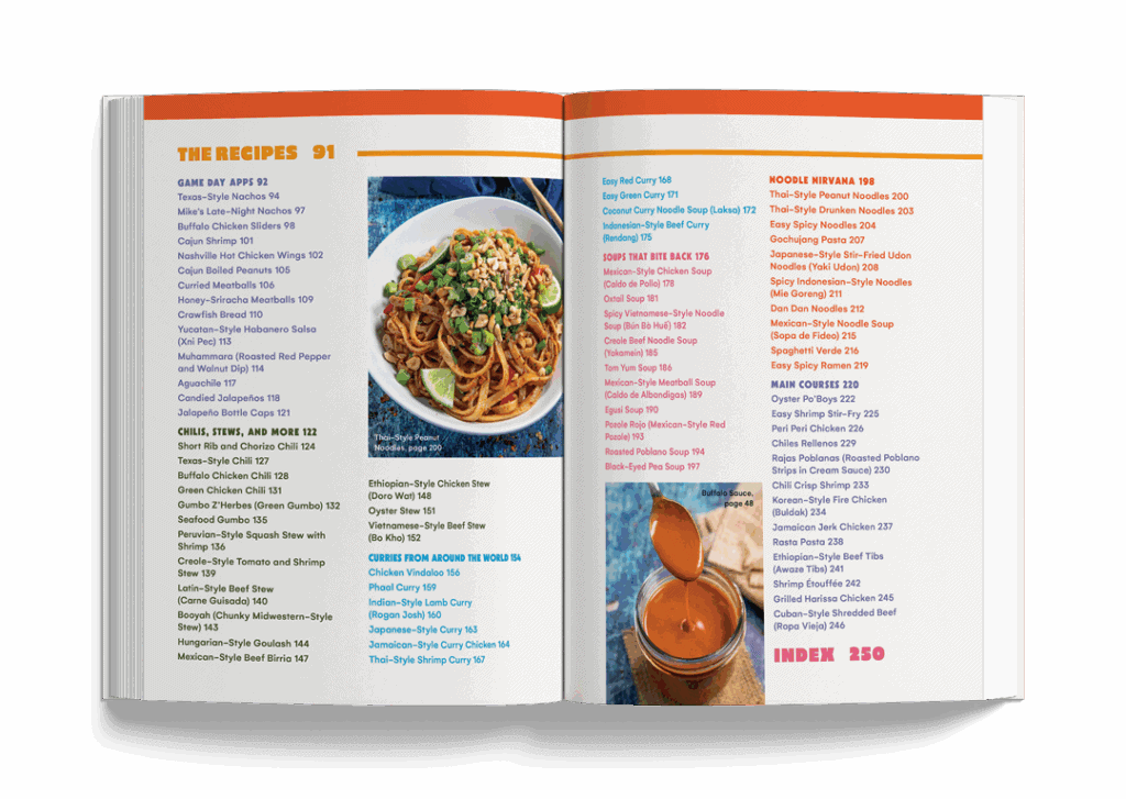 Flavor Madness Cookbook Spread 2
