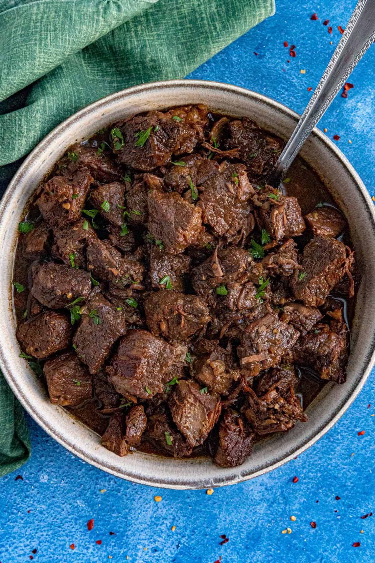 Chunky Pepperpot served in a bowl