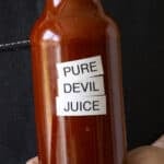 Homemade Hot Sauce Recipe ("Pure Devil Juice")