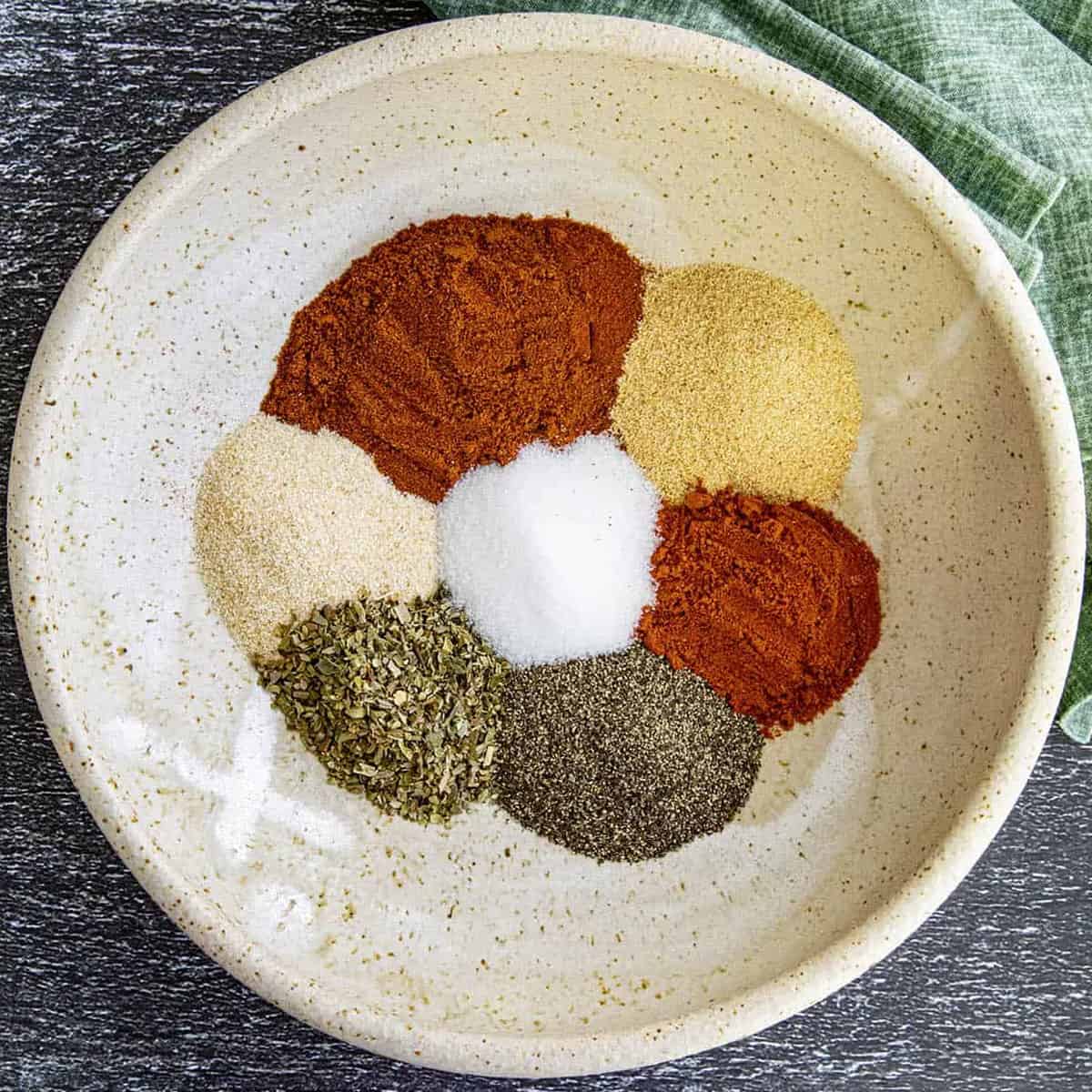 Cajun seasoning not mixed up