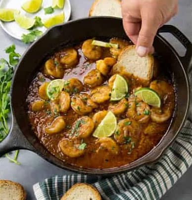 Dipping into the most delicious meal