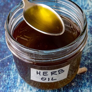 Herb Oil Recipe (How to Make Herb Oil)