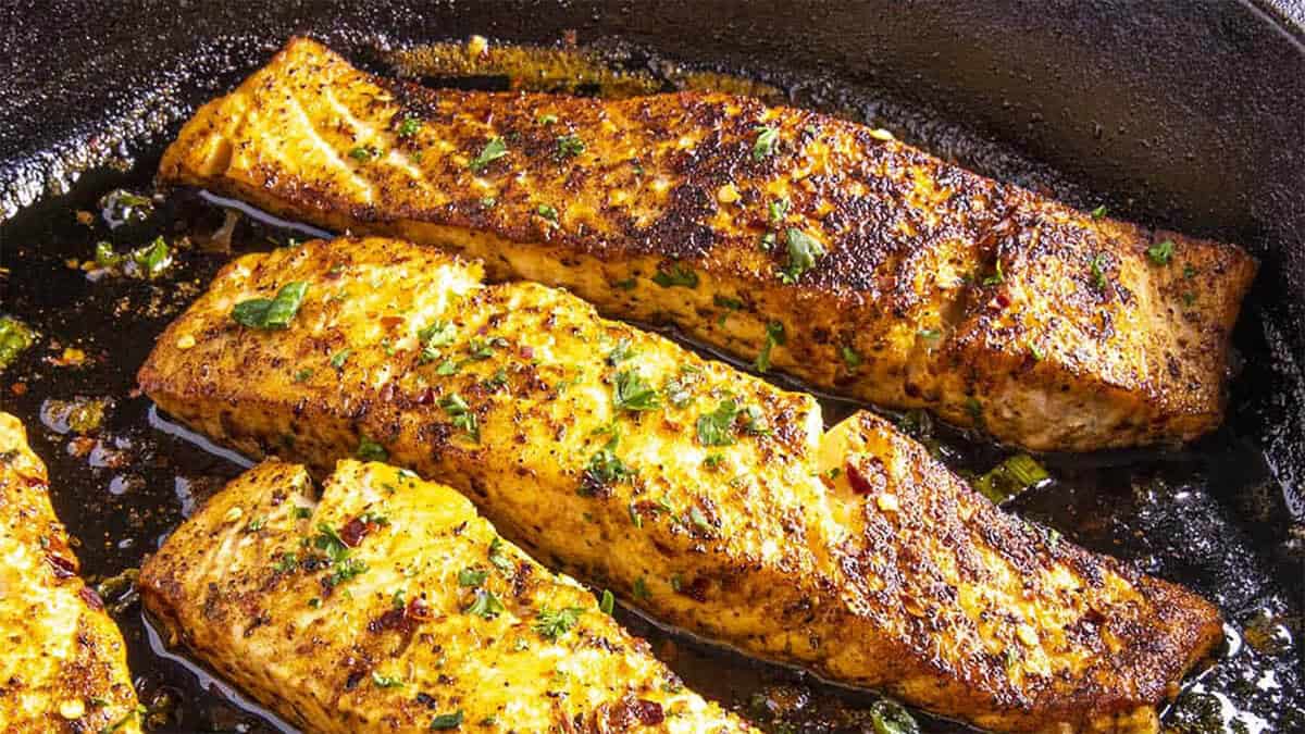 Easy Blackened Salmon Recipe - Chili Pepper Madness
