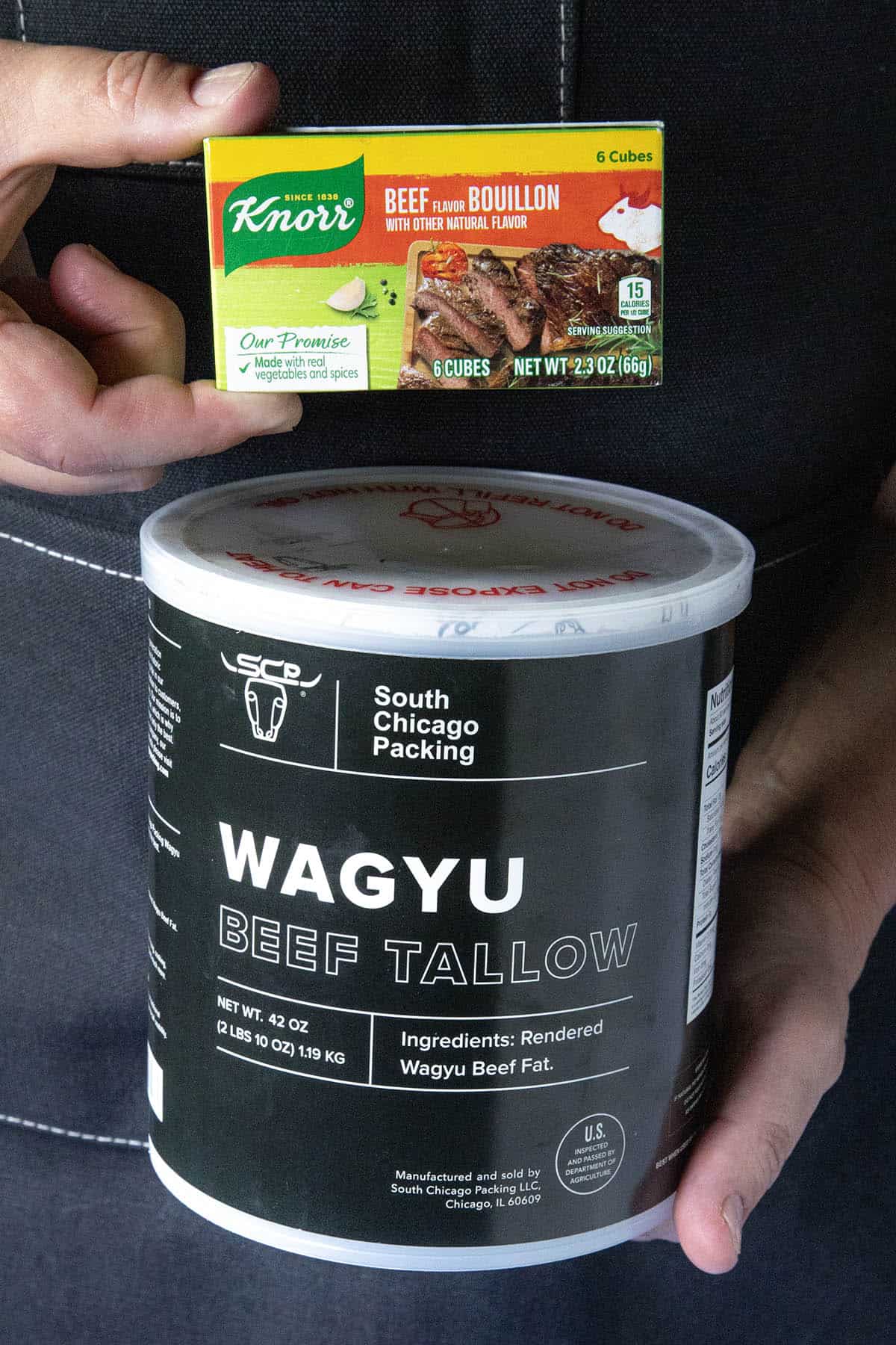 Important ingredients for making authentic Chicago Italian Beef Sandwiches