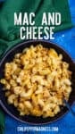 A bowl of Creamy Homemade Mac and Cheese topped with crispy panko