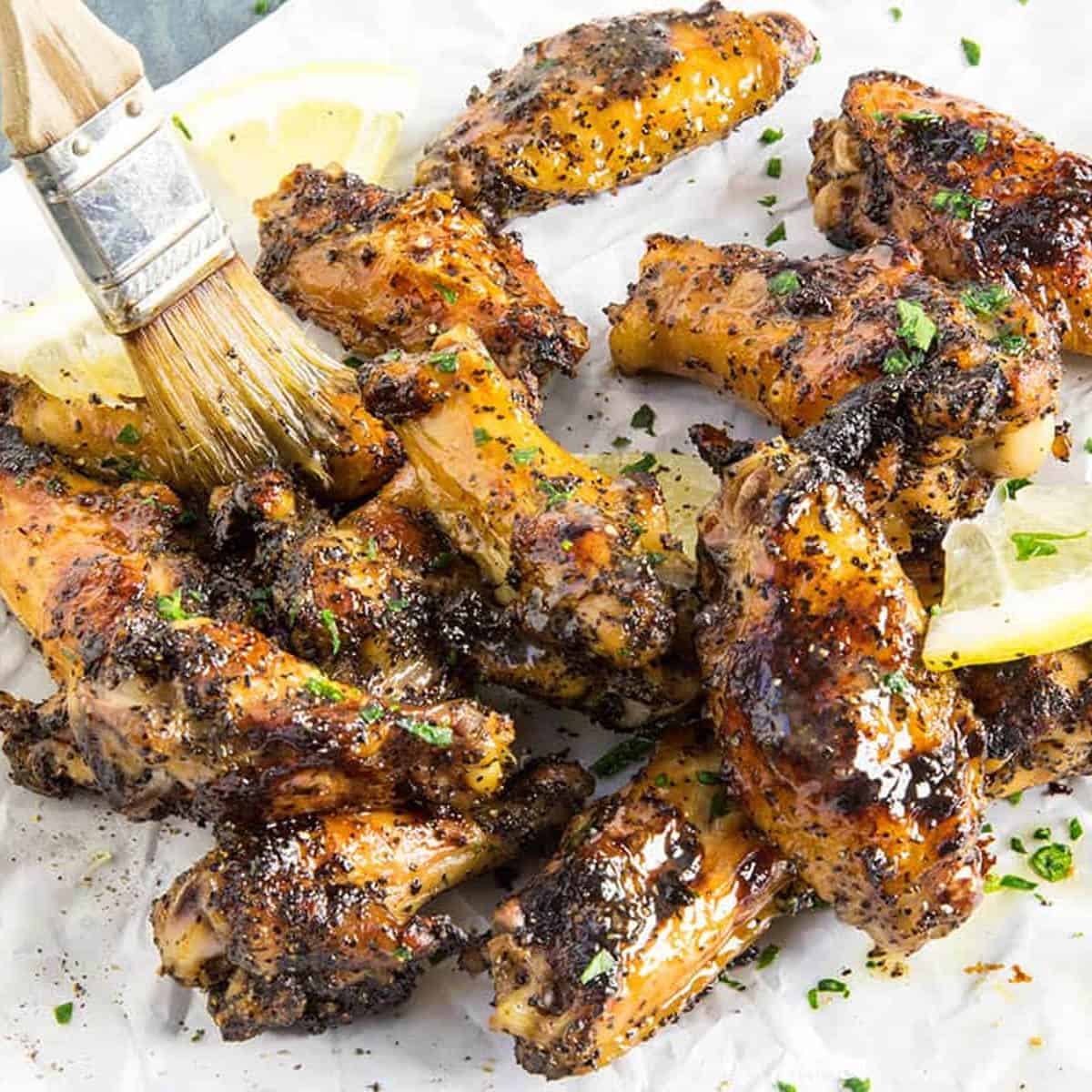 Grilled Lemon Pepper Wings Recipe