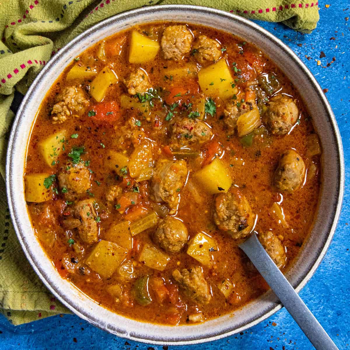 Italian Sausage and Potato Soup Recipe-image