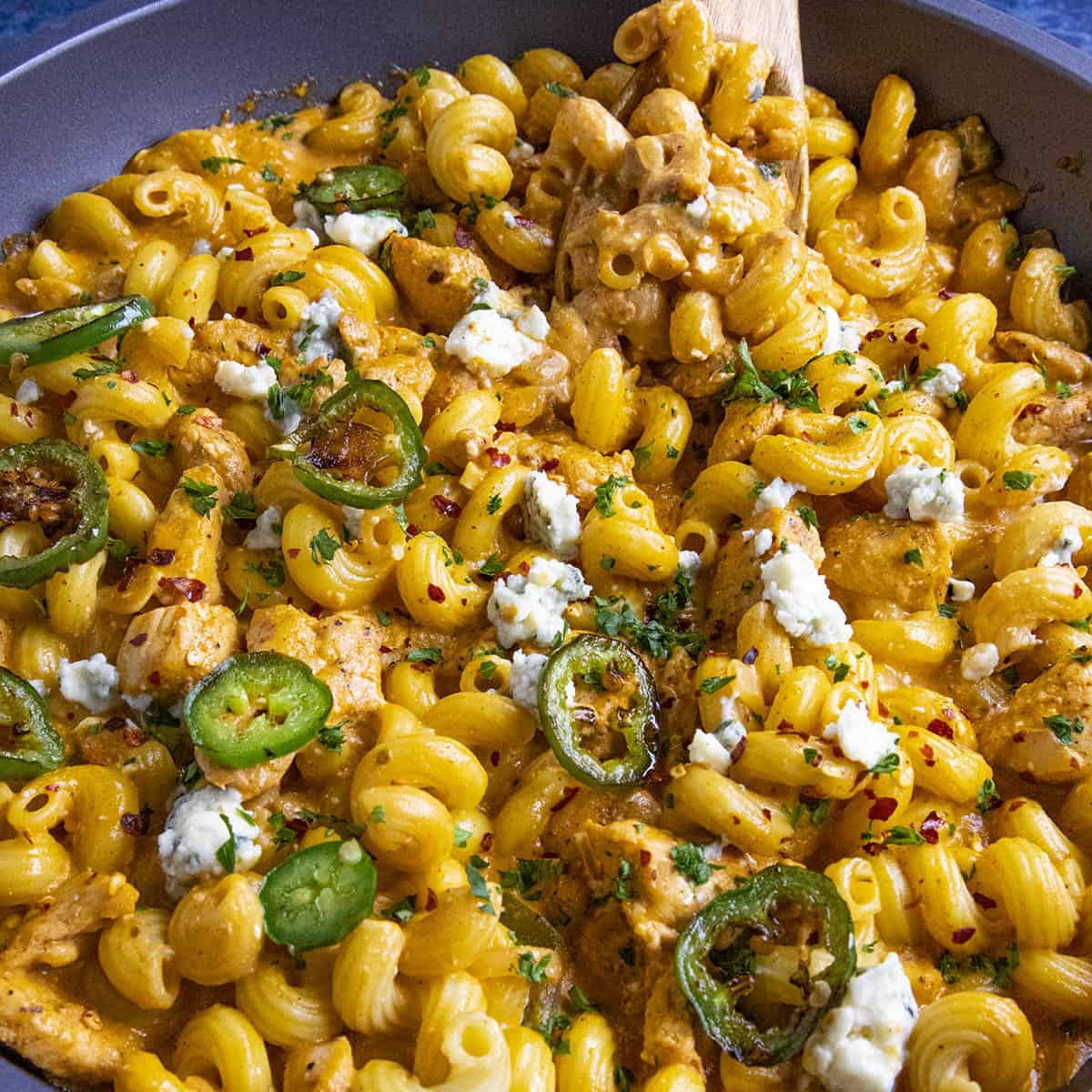 Spicy Buffalo Chicken Pasta Recipe