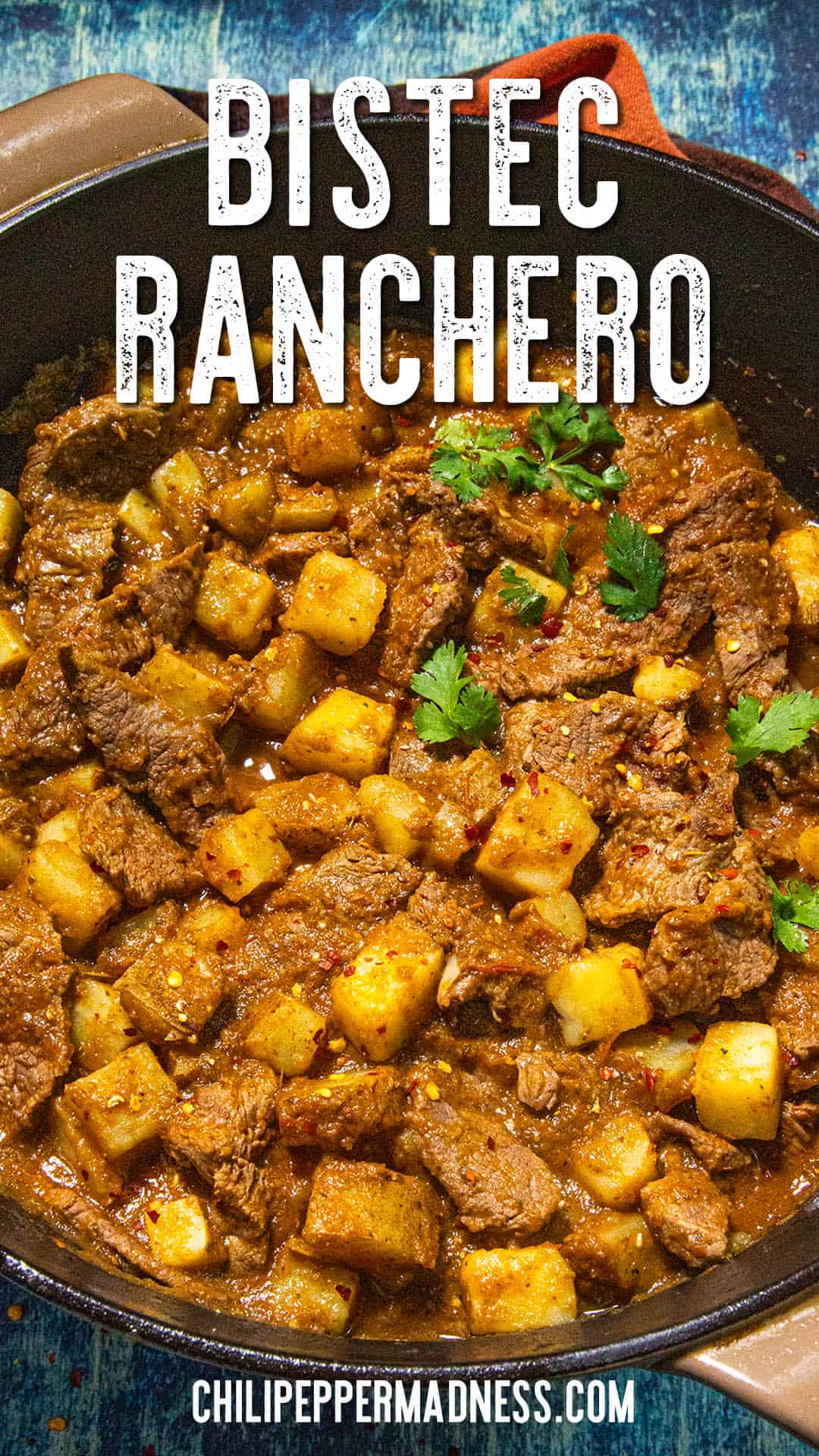 Bistec Ranchero con Papas - Chili Pepper Madness