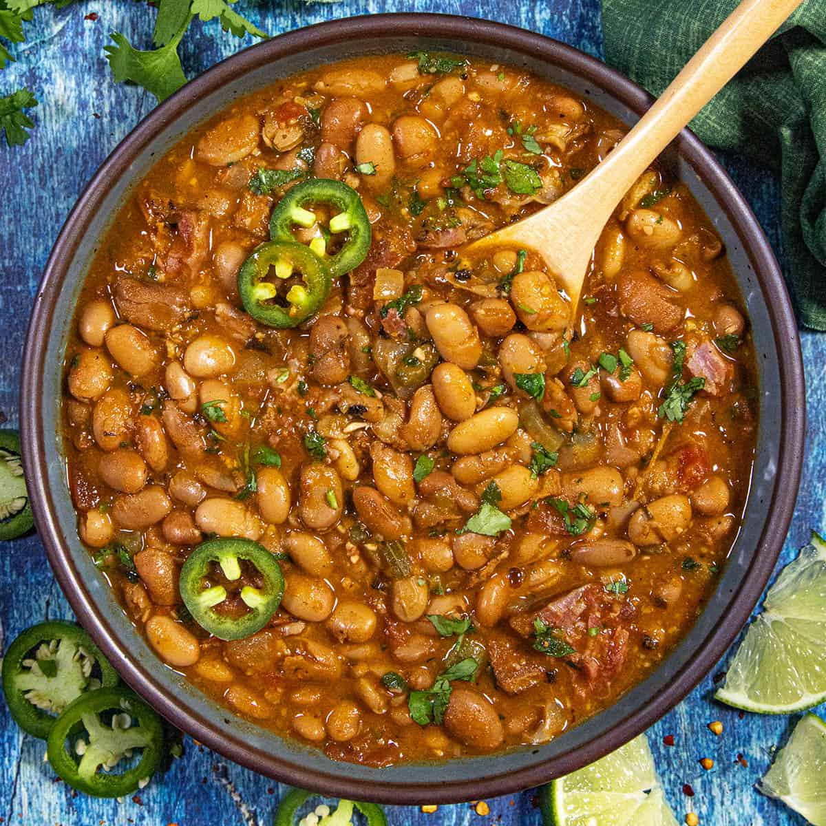 Borracho Beans Recipe (Frijoles Borrachos)