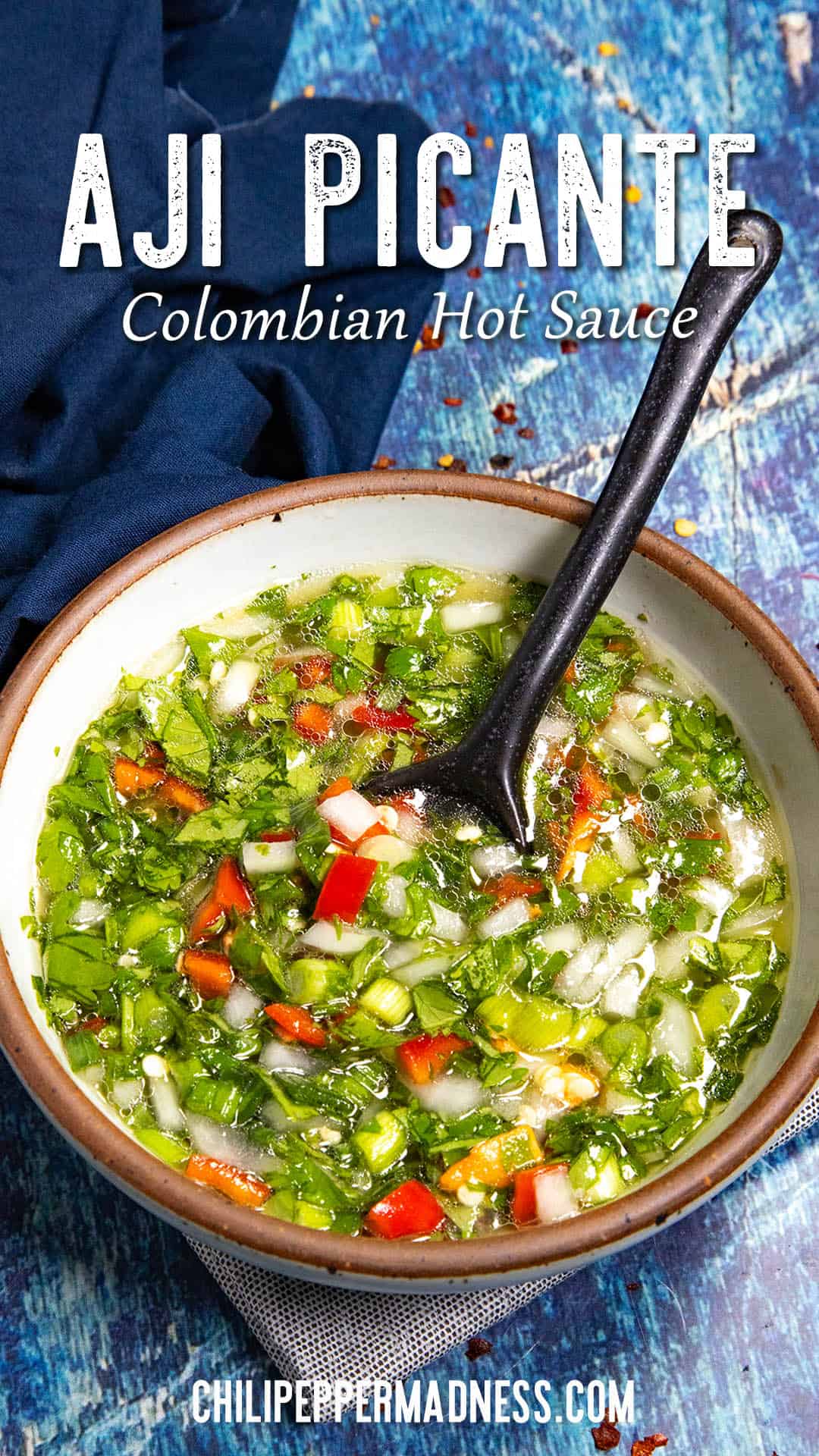 Aji Picante Recipe (Colombian Hot Sauce) - Chili Pepper Madness